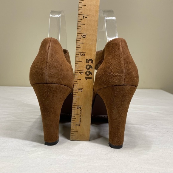 Bellini Brown Suede Cut-Out Shootie 8 - Picture 6 of 8